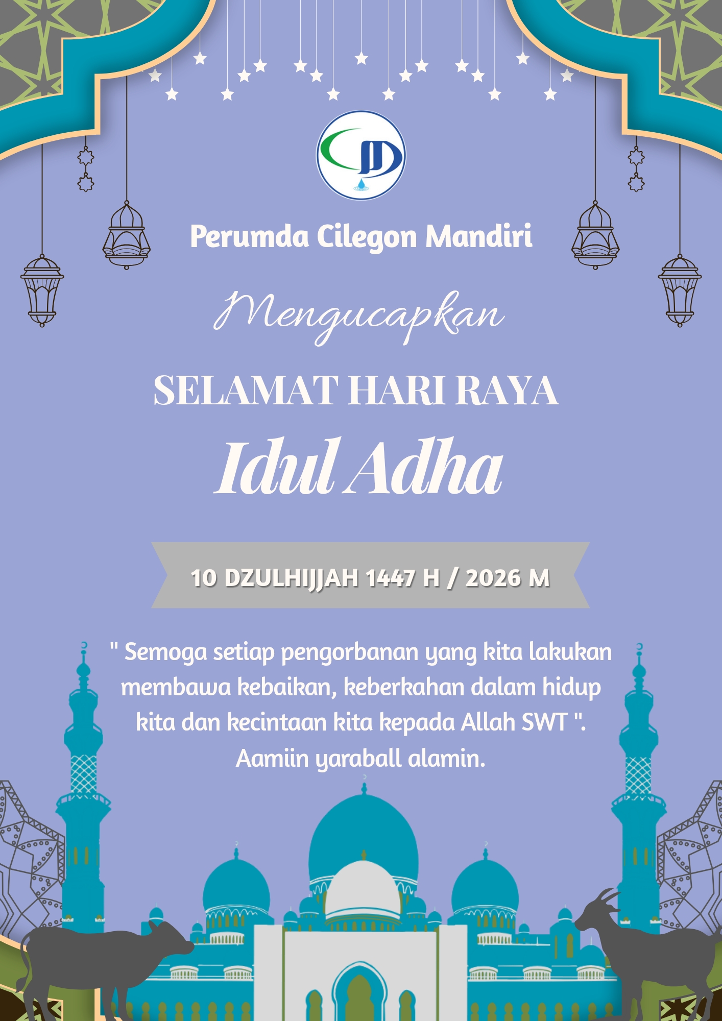 Selamat Hari Raya Idul Adha 1447 H / 2026 M