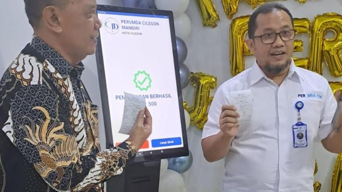 Launching Kiosk Self-Service Pertama di HUT Perumda Air Minum Cilegon Mandiri 2025